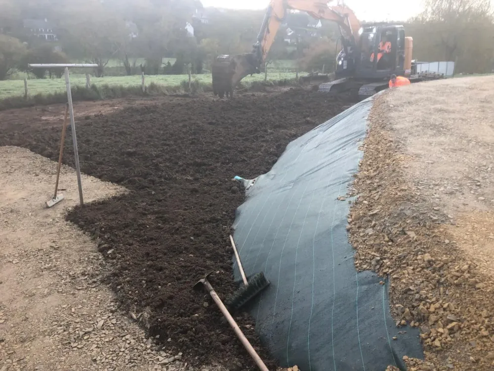 Aménagements des extérieurs à Sainte-Colombe